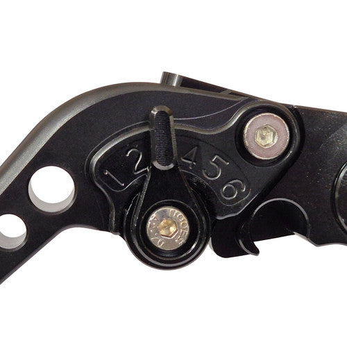 Ducati Hypermotard 698 Mono / RVW 2024-2026 Short Black Clutch & Brake Lever