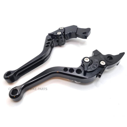 Short Black Clutch & Brake Levers For Triumph Scrambler 400 X 2024-2026