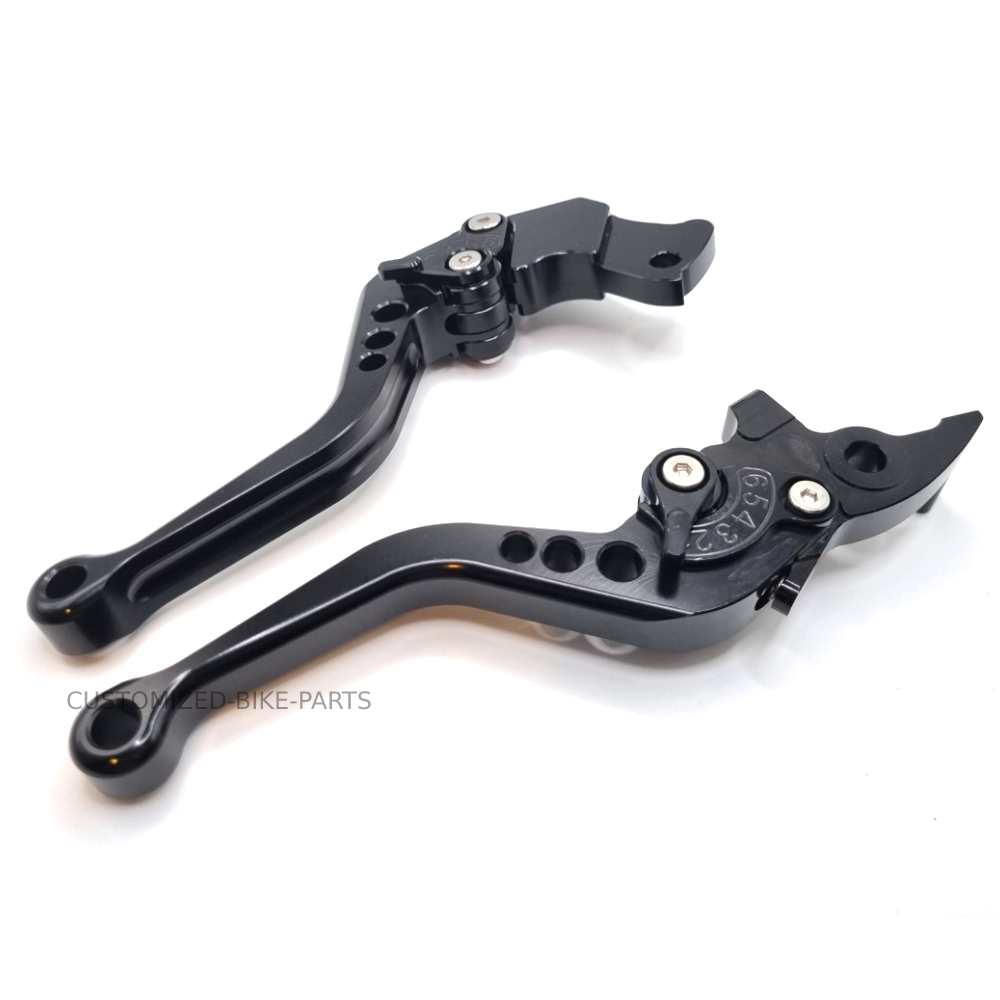 Short Black Clutch & Brake Levers For KTM 390 Duke 2013-2023