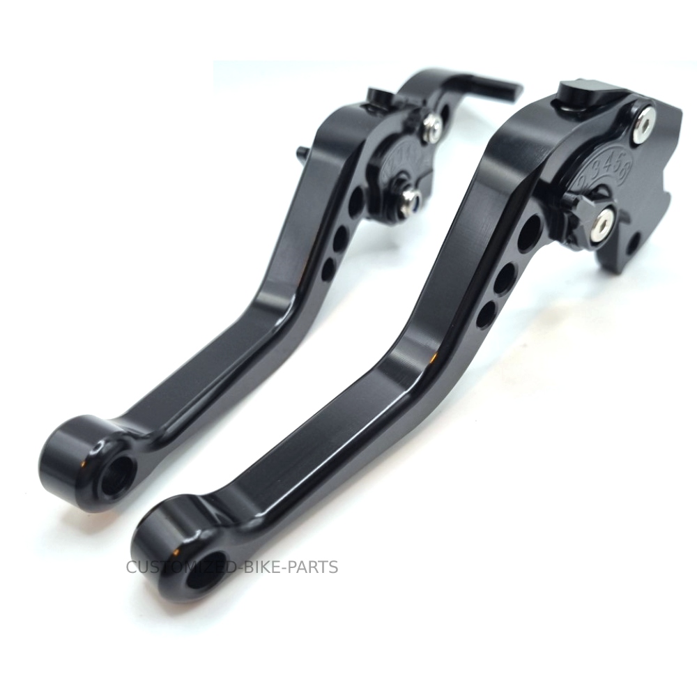 Short Black Clutch & Brake Levers For KTM 390 Duke 2013-2023