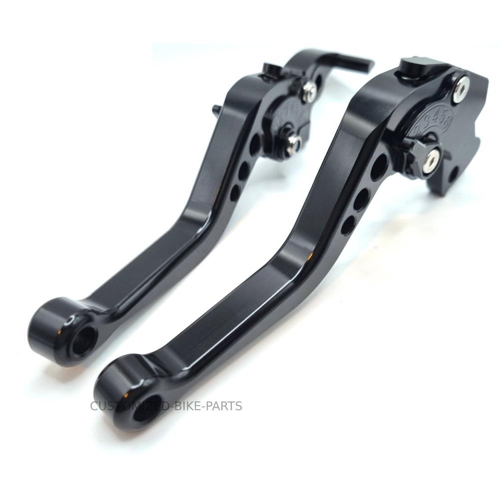 Short Black Clutch & Brake Levers For Triumph Speed 400 2023-2026