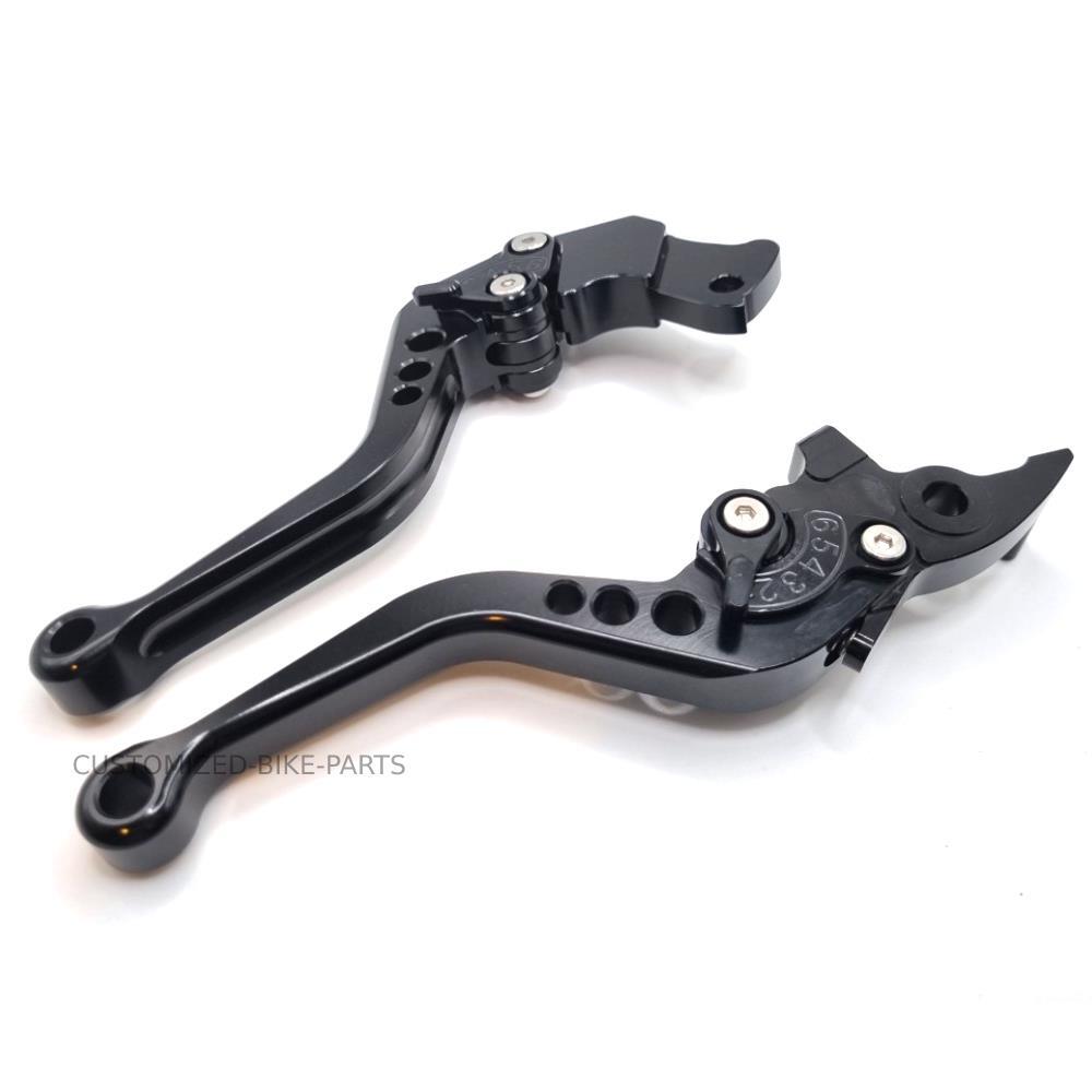 Short Black Clutch & Brake Levers For Triumph Speed 400 2023-2026