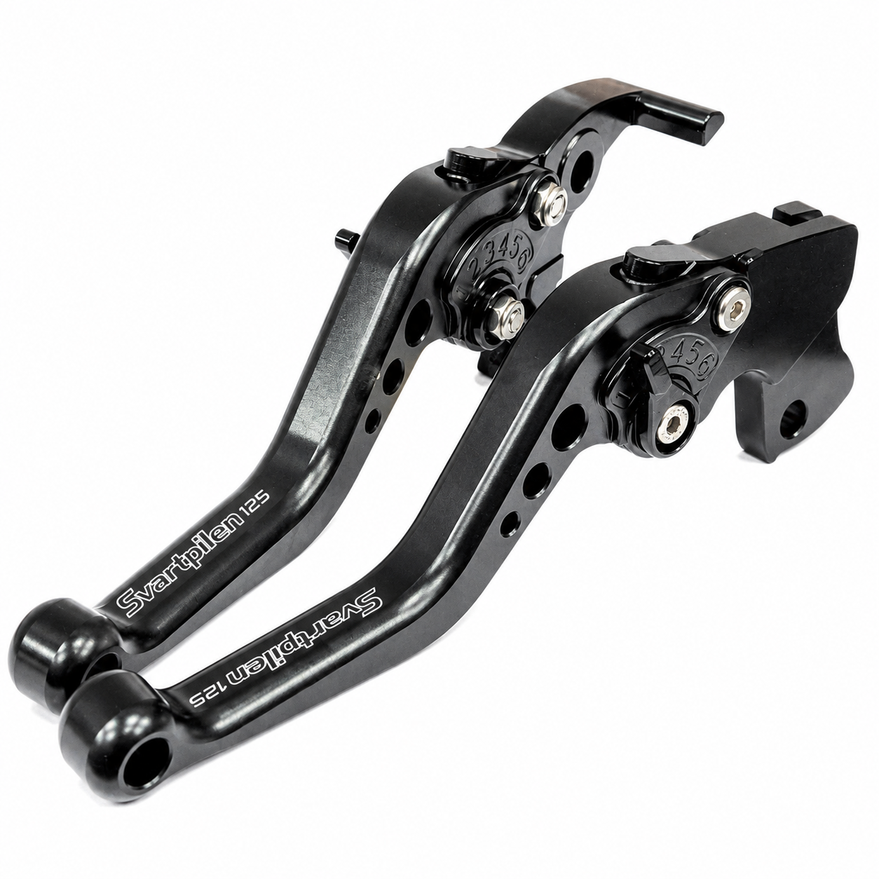 Short Black Clutch and Brake Levers for Husqvarna Svartpilen 125 2021-2026