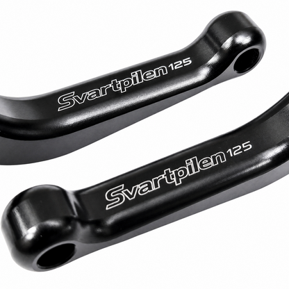 Short Black Clutch and Brake Levers for Husqvarna Svartpilen 125 2021-2026