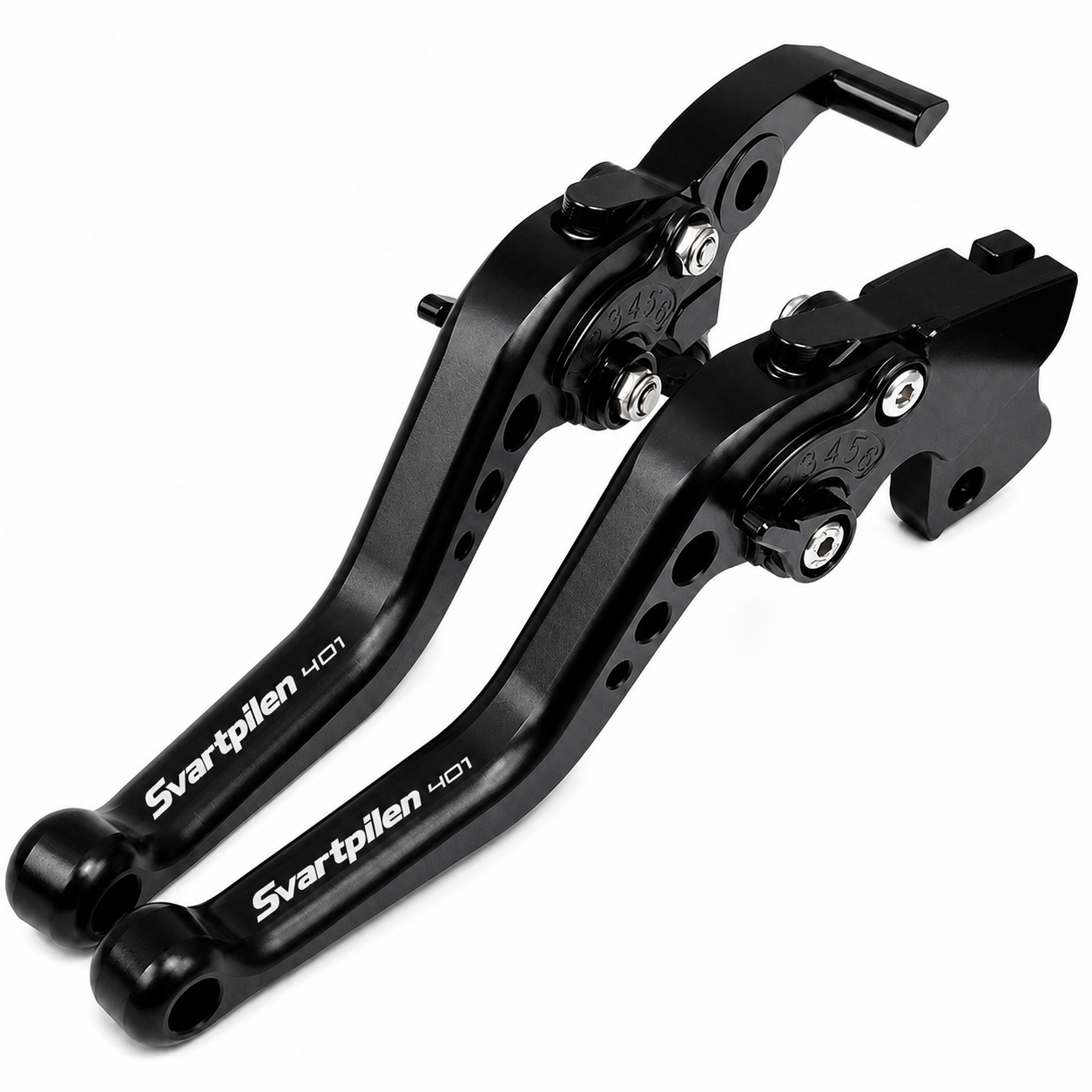 Short Black Clutch & Brake Levers Husqvarna Svartpilen 401 2018-2025