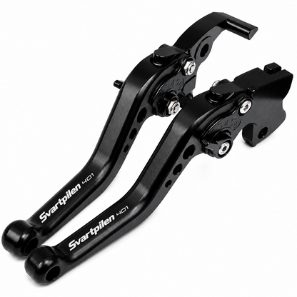 Short Black Clutch & Brake Levers Husqvarna Svartpilen 401 2018-2025