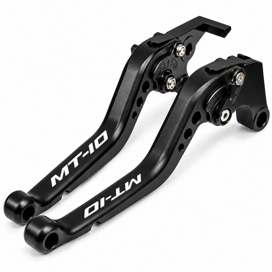 Long Black Clutch & Brake Levers - Yamaha MT-10 SP 2016-2021