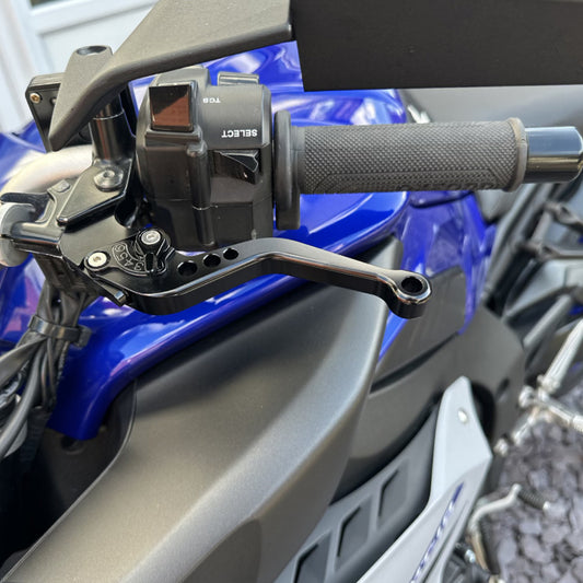 Short Black Clutch & Brake Levers For Yamaha XV 950 Racer 2016-2019