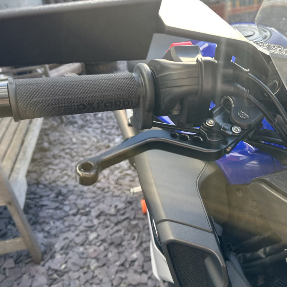 Short Black Clutch & Brake Levers For Yamaha XV 950 Racer 2016-2019