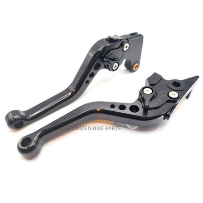 Short Black Clutch & Brake Levers For Yamaha XV 950 Racer 2016-2019