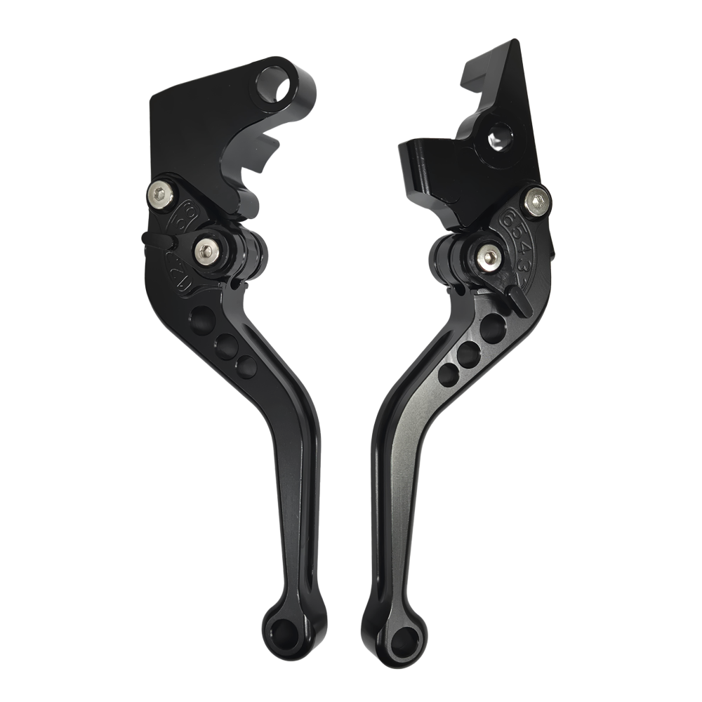 Short Black Clutch & Brake Levers - Yamaha XV 950 Racer 2016-2019