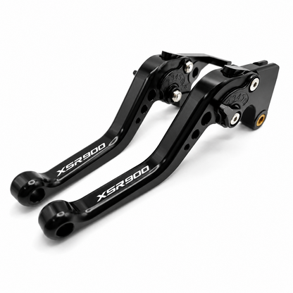 Short Black Clutch & Brake Levers For Yamaha XSR 900 2016-2021