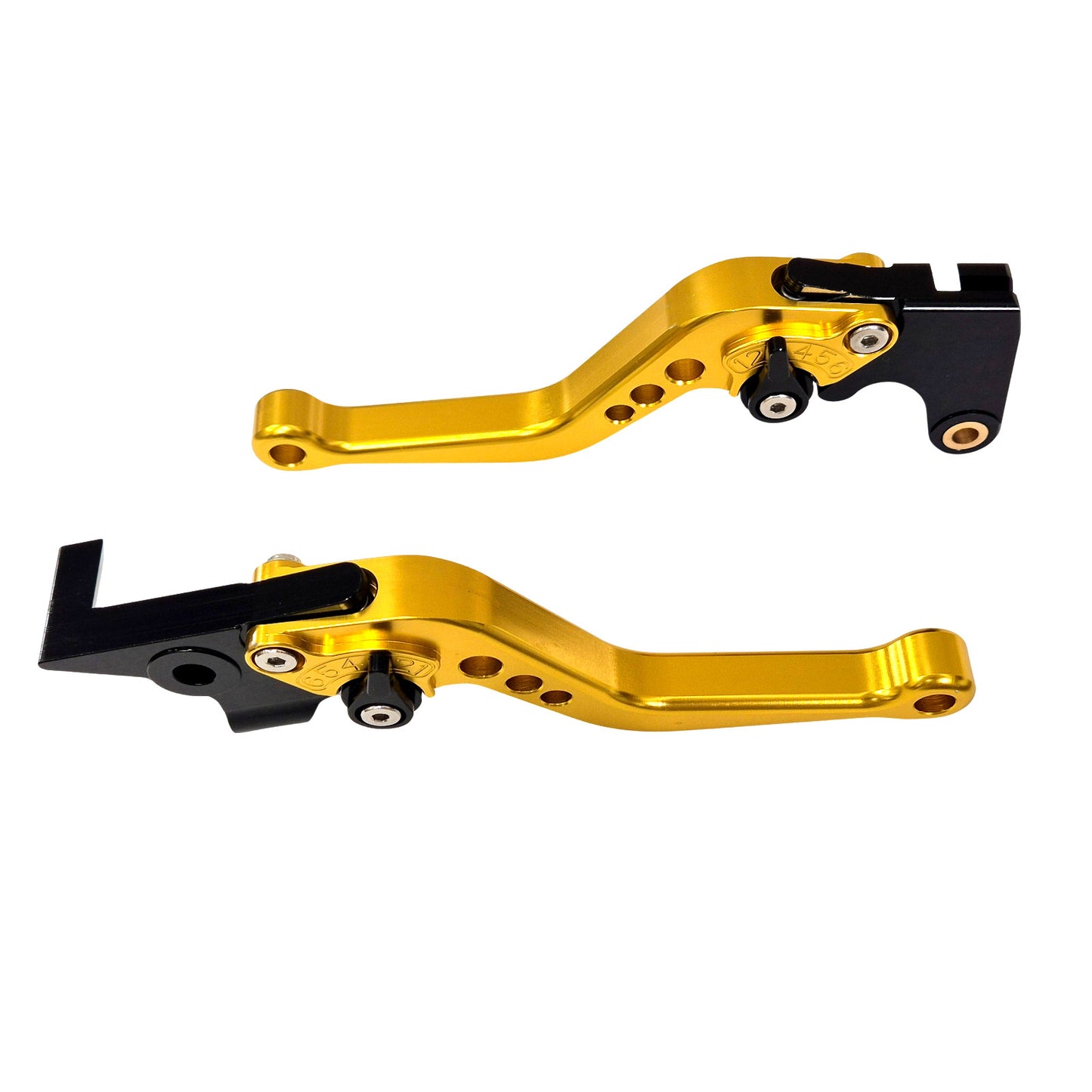 CNC Short Gold Clutch & Brake Levers For Yamaha MT-10 SP 2016-2021