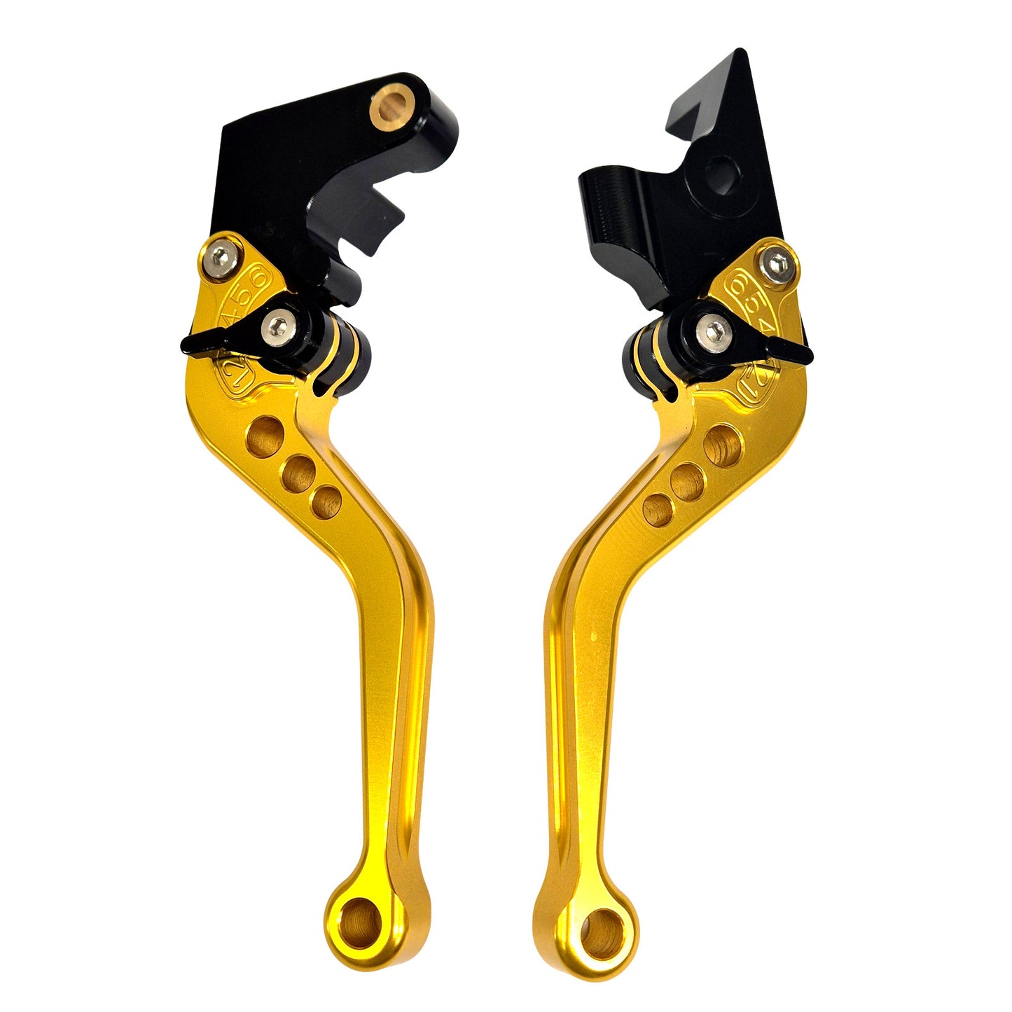 CNC Short Gold Clutch & Brake Levers For Yamaha MT-10 SP 2016-2021