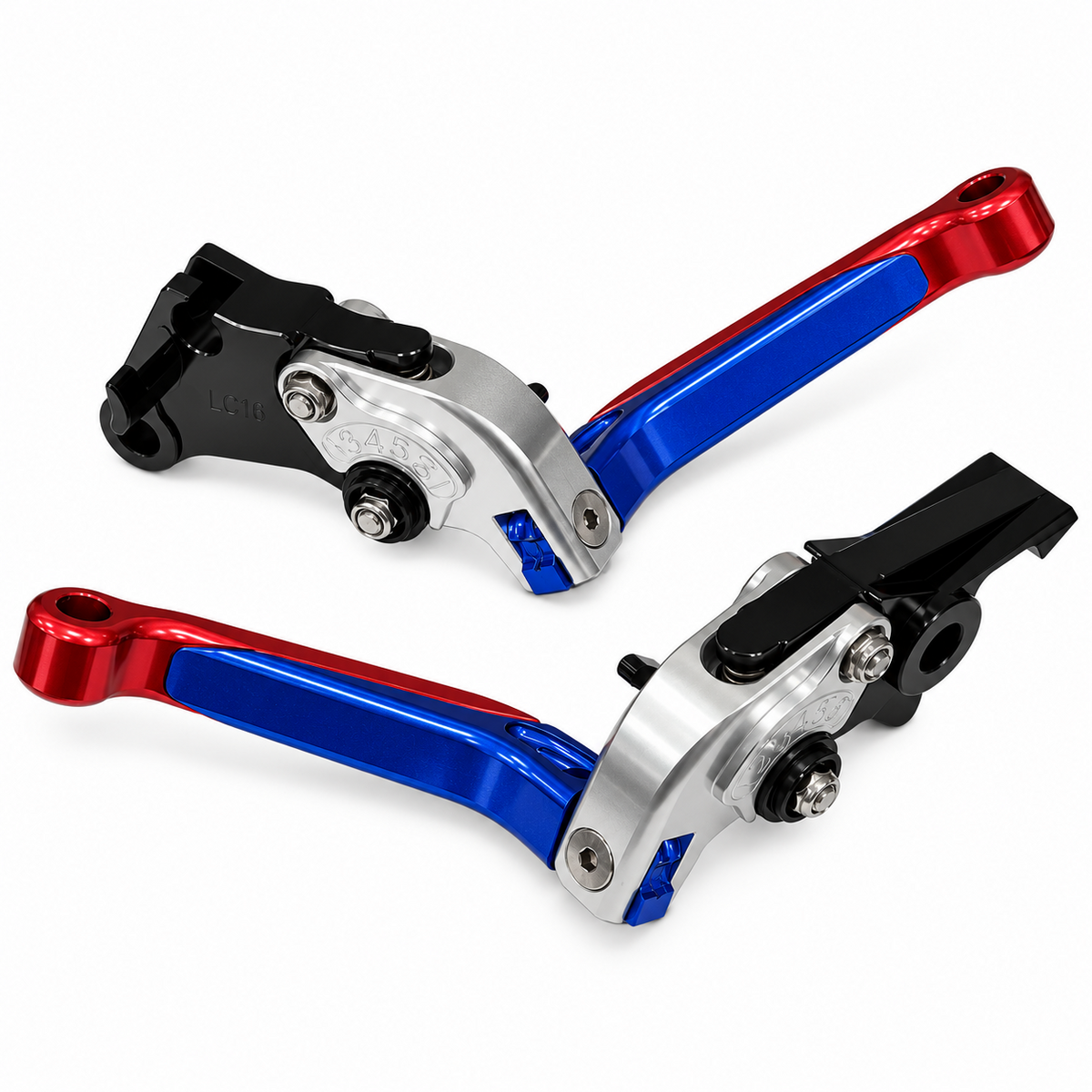 Red / Silver Clutch & Brake Levers For BMW S1000XR 2020-2023