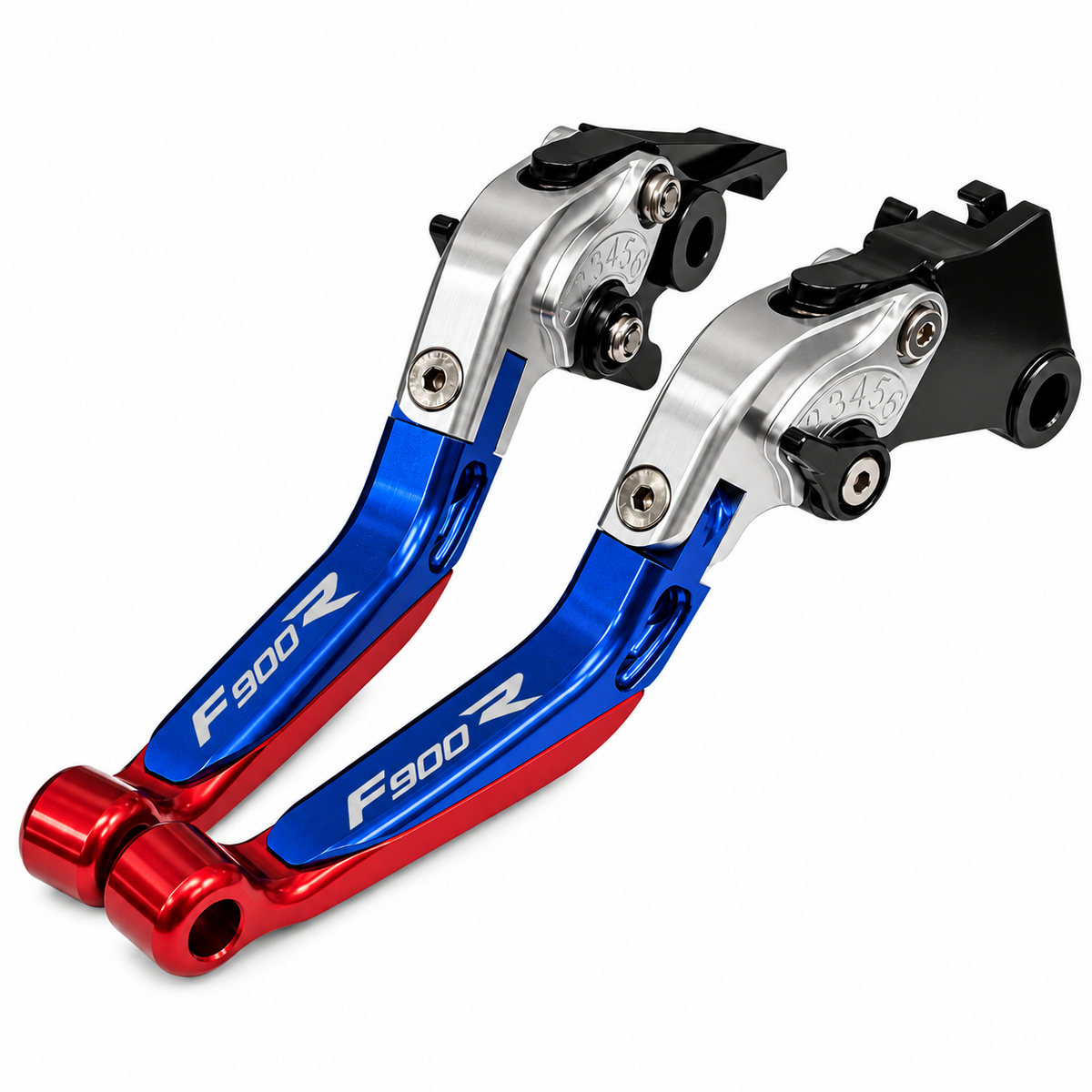 Red / Silver Clutch & Brake Levers For BMW F900R 2019-2026