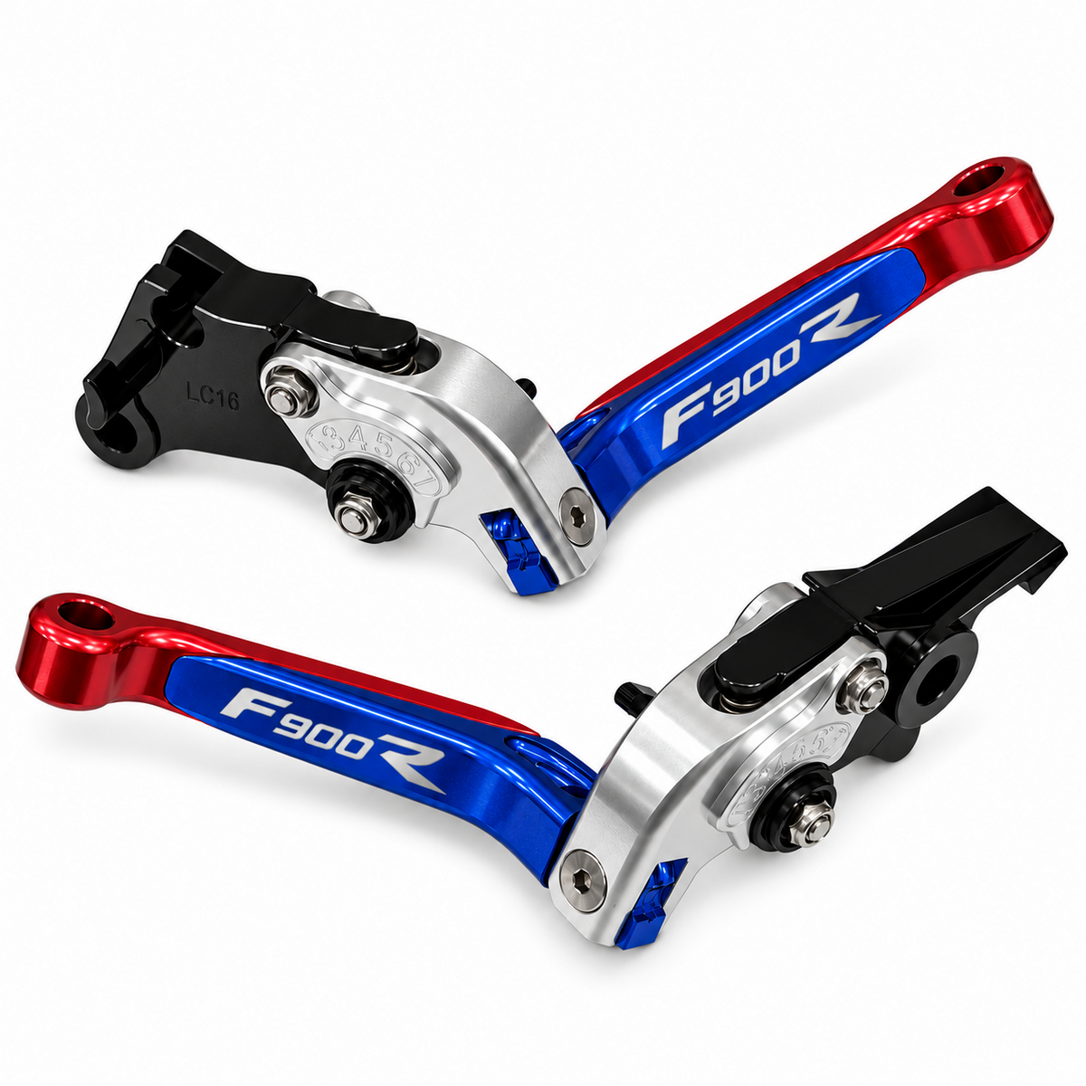 Red / Silver Clutch & Brake Levers For BMW F900R 2019-2026