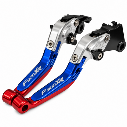 Red / Silver Clutch & Brake Levers For BMW F900XR 2019-2026
