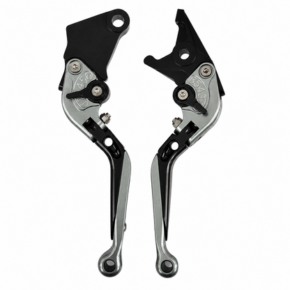 Grey / Black Clutch & Brake Levers For BMW F900R / F900XR 2019-2026