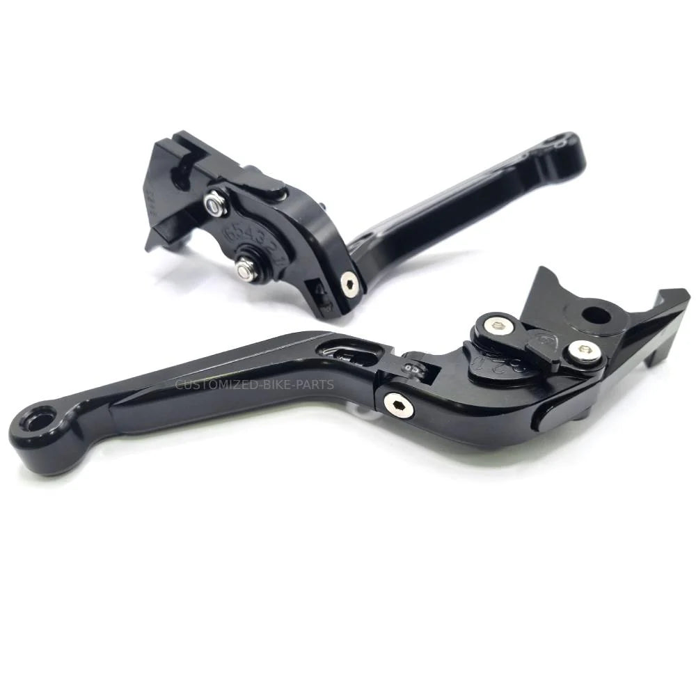 Adjustable Clutch Brake Levers Black/Black - Suzuki GSX-S950 2021-2026