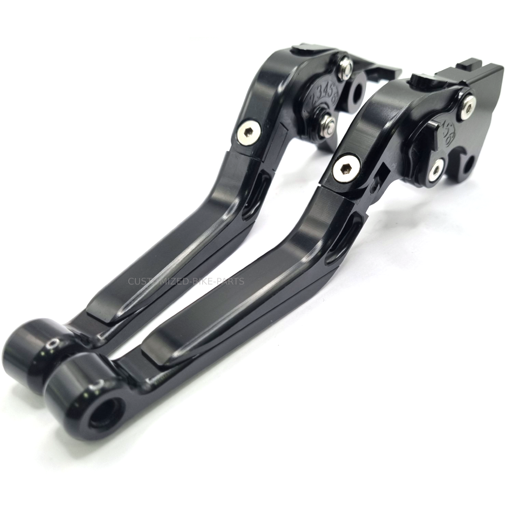 Adjustable Clutch Brake Levers Black/Black Suzuki GSX-8T GSX-8TT 2025-2026