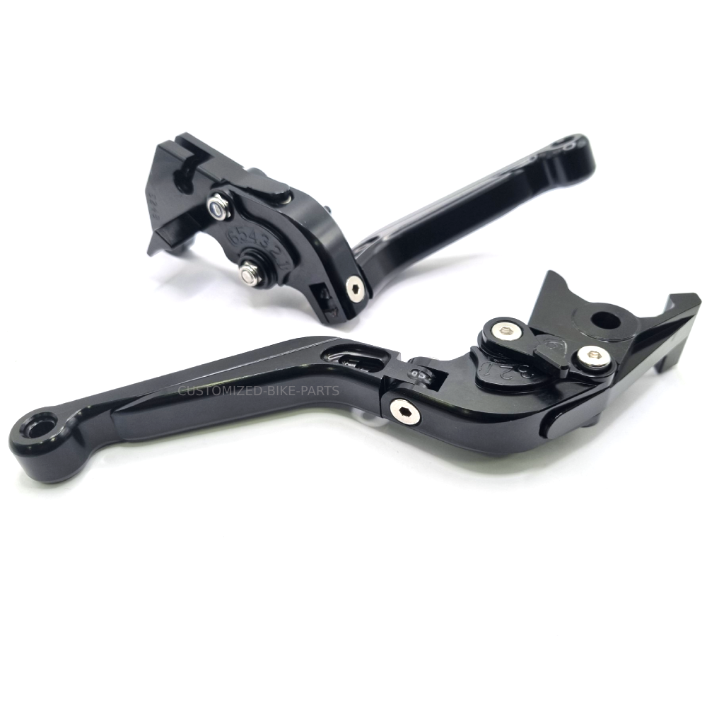 Adjustable Clutch Brake Levers Black/Black Suzuki GSX-8T GSX-8TT 2025-2026