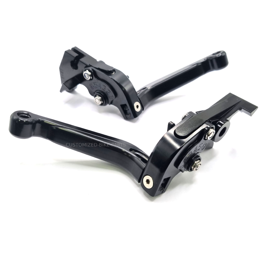 Adjustable Clutch Brake Levers Black/Black Suzuki GSX-8T GSX-8TT 2025-2026