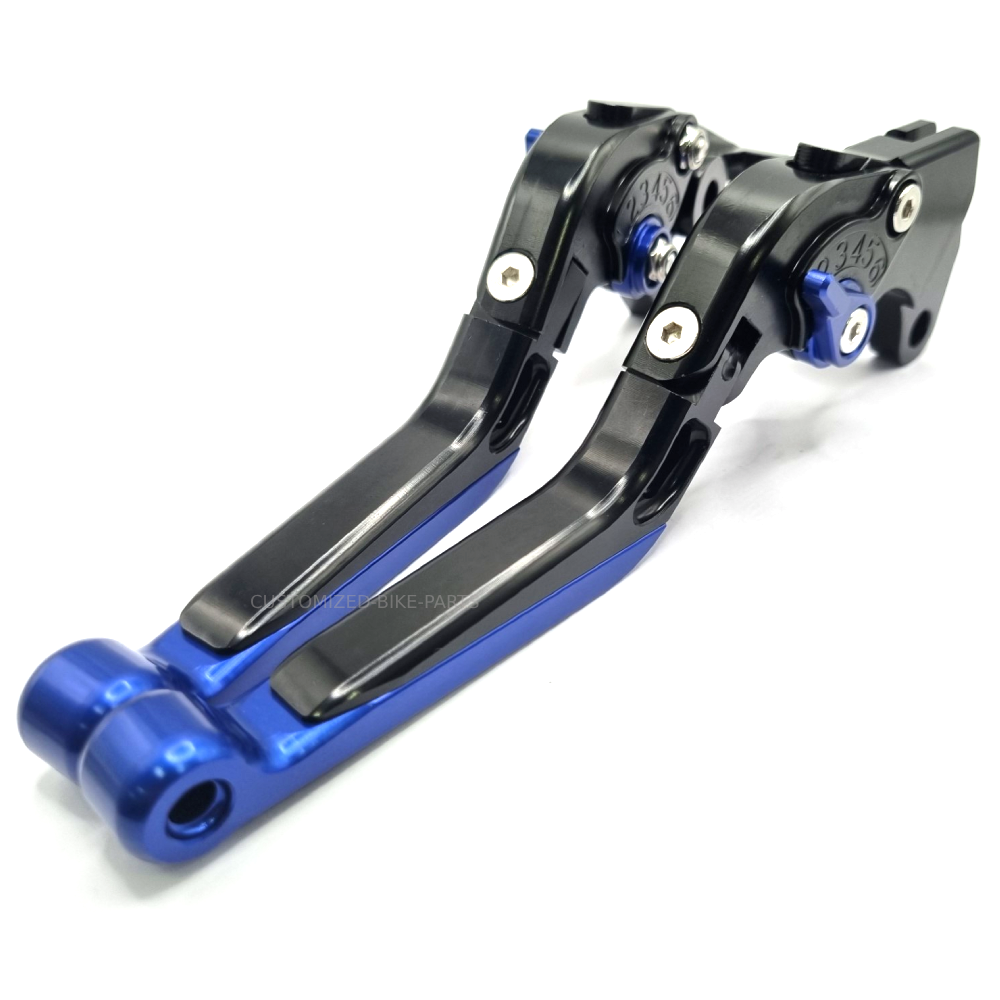 Adjustable Clutch Brake Levers Black/Blue - Suzuki GSX-S950 2021-2026