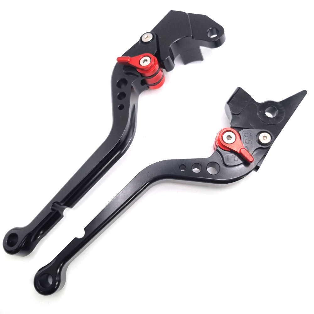 Long Black Clutch & Brake Levers For Suzuki GSX-8T GSX-8TT 2025-2026