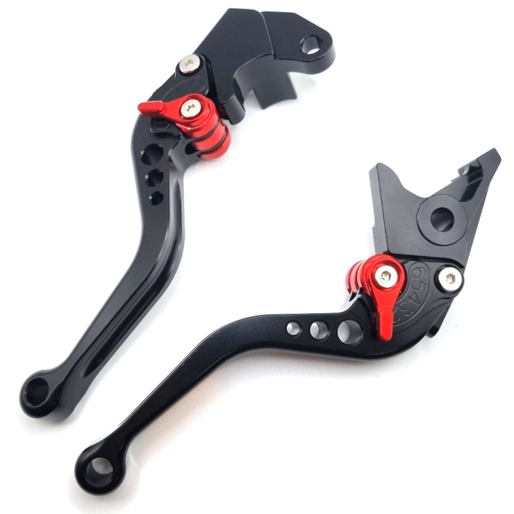 Short Black Clutch & Brake Levers For Suzuki GSX-S950 2021-2026