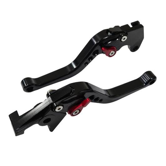 Short Black Clutch & Brake Levers For Suzuki GSX-R 600 GSXR600 1997-2003