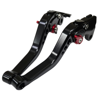 Short Black Clutch & Brake Levers For Suzuki GSR 750 2011-2023
