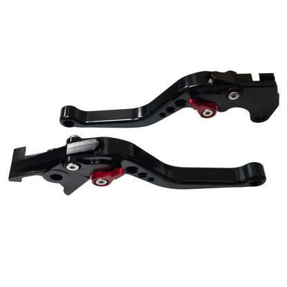 Short Black Clutch & Brake Levers For Suzuki GSR 750 2011-2023