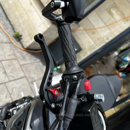 Short Black Clutch & Brake Levers For Suzuki GSX-8T GSX-8TT 2025-2026