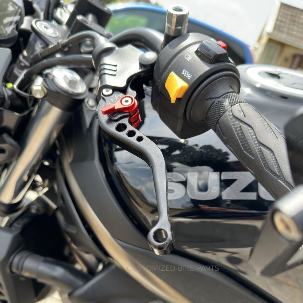 Short Black Clutch & Brake Levers For Suzuki GSX-8T GSX-8TT 2025-2026