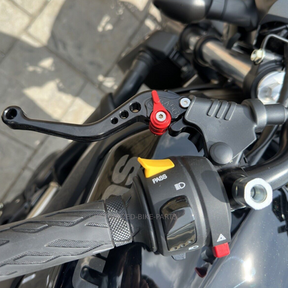 Short Black Clutch & Brake Levers For Suzuki GSX-8T GSX-8TT 2025-2026