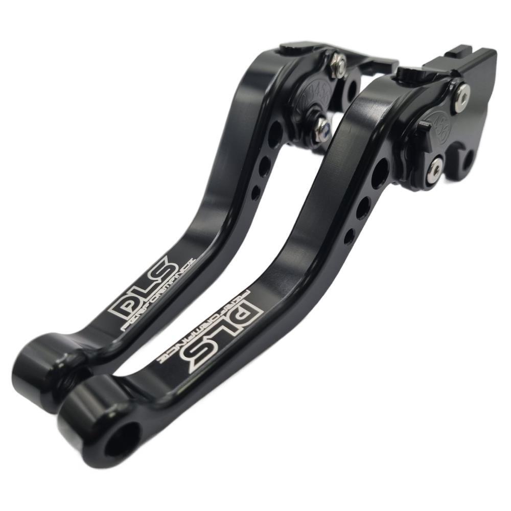 DLS Performance Short Black Clutch & Brake Levers For Suzuki GSX-S 750 2011-2025