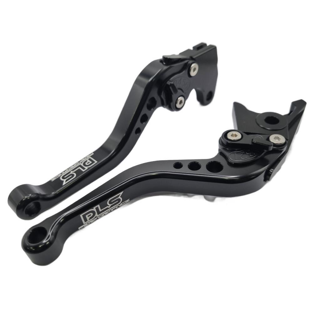 DLS Performance Short Black Clutch & Brake Levers For Suzuki GSX-S 750 2011-2025