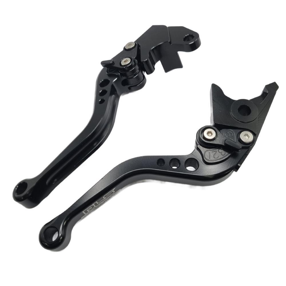 DLS Performance Short Black Clutch & Brake Levers For Suzuki GSX-S 750 2011-2025