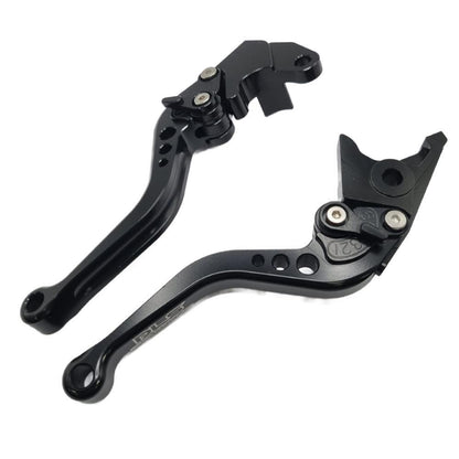 DLS Performance Short Black Clutch & Brake Levers For Suzuki SV650 / X 2016-2026