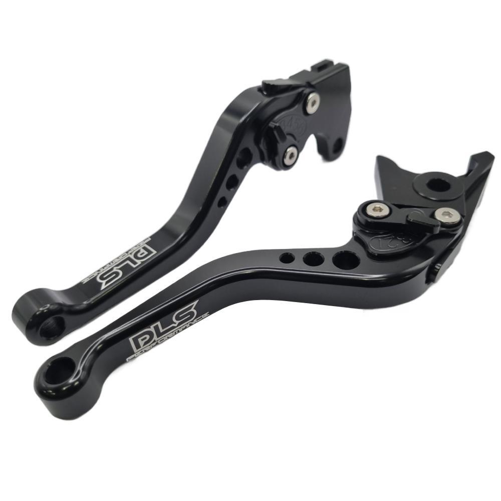 DLS Performance Short Black Clutch & Brake Levers For Suzuki TL1000S 1997-2001
