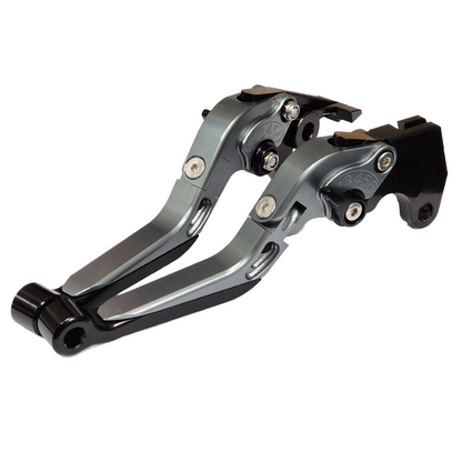 Adjustable Clutch Brake Levers Titanium / Black Suzuki SV650 / X 2016-2026