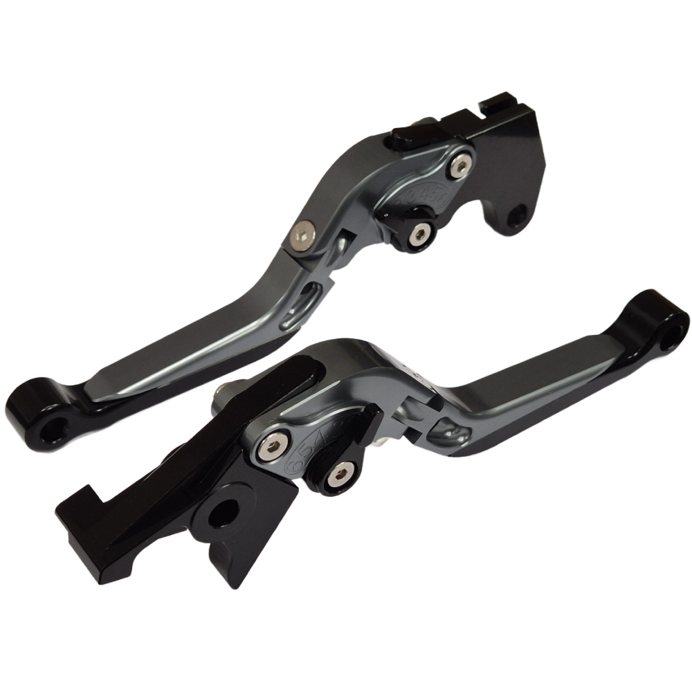 Adjustable Clutch Brake Levers Titanium / Black Suzuki SV650 / X 2016-2026