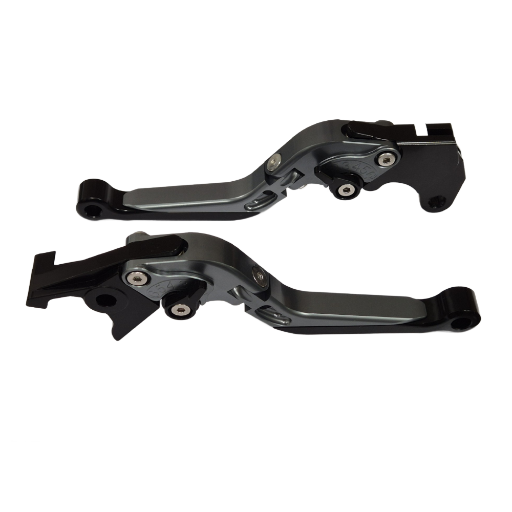 Adjustable Clutch Brake Levers Titanium / Black Suzuki GSX-8T GSX-8TT 2025-2027