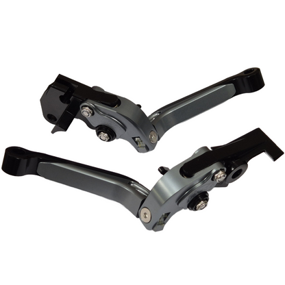 Adjustable Clutch Brake Levers Titanium / Black Suzuki SV650 / X 2016-2026