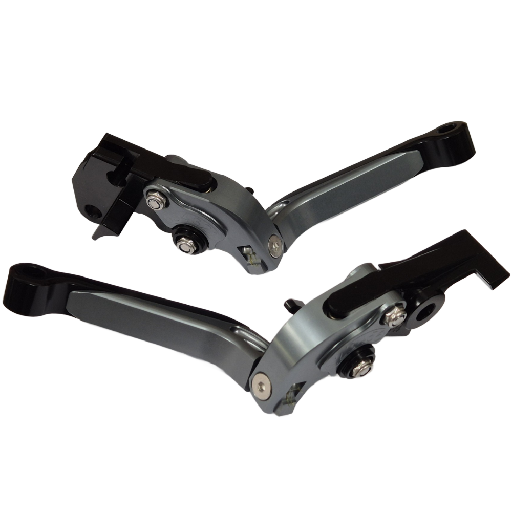 Adjustable Clutch Brake Levers Titanium / Black Suzuki GSX-8T GSX-8TT 2025-2027