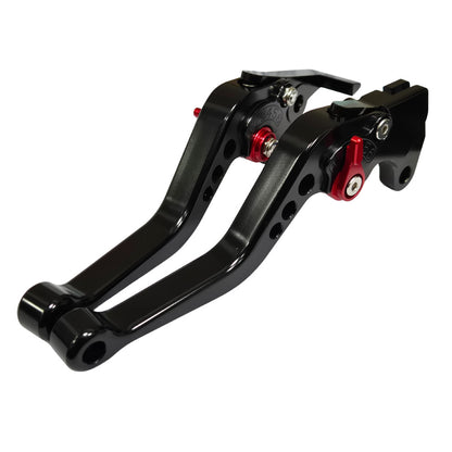 Short Black Clutch & Brake Levers For Lexmoto LXR 125 Euro 5 SY125-10-E5