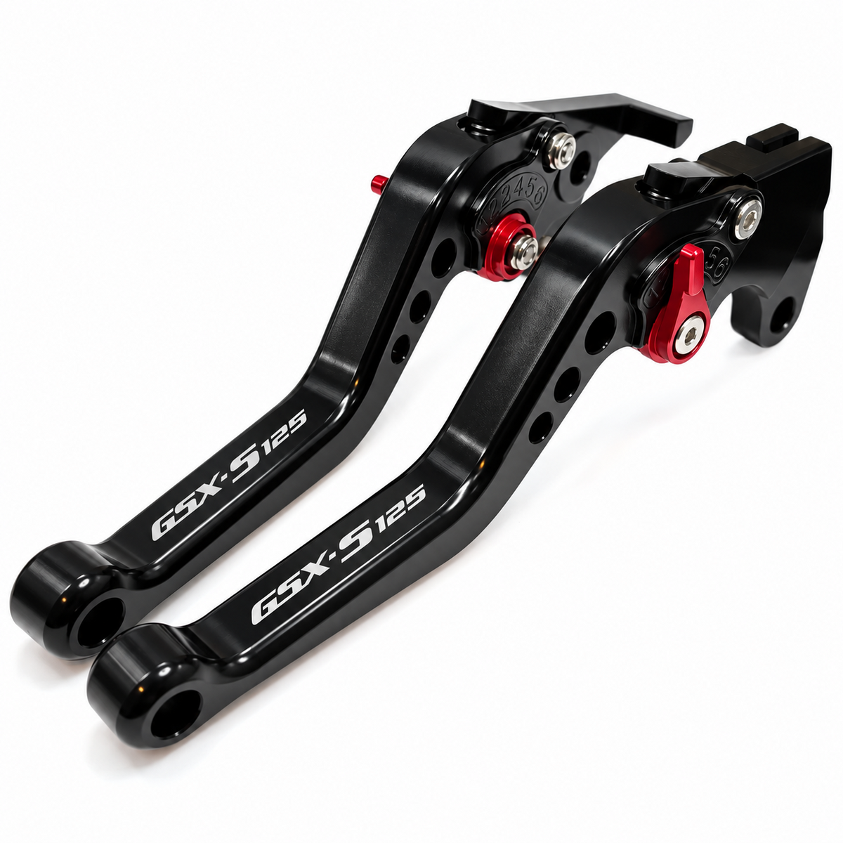 Short Black Clutch & Brake Levers - Suzuki GSX-S 125 2020-2026
