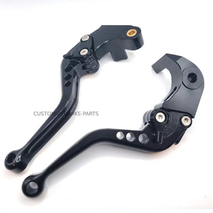 CNC Short Black Clutch & Brake Levers For Suzuki GSX-S1100 KATANA 2020-2021