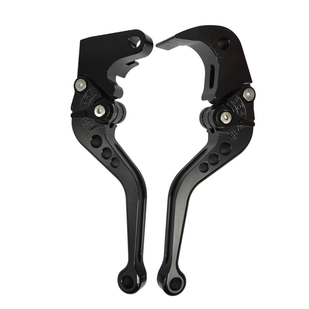 CNC Short Black Clutch & Brake Levers For Suzuki GSX-R 600 2006-2021